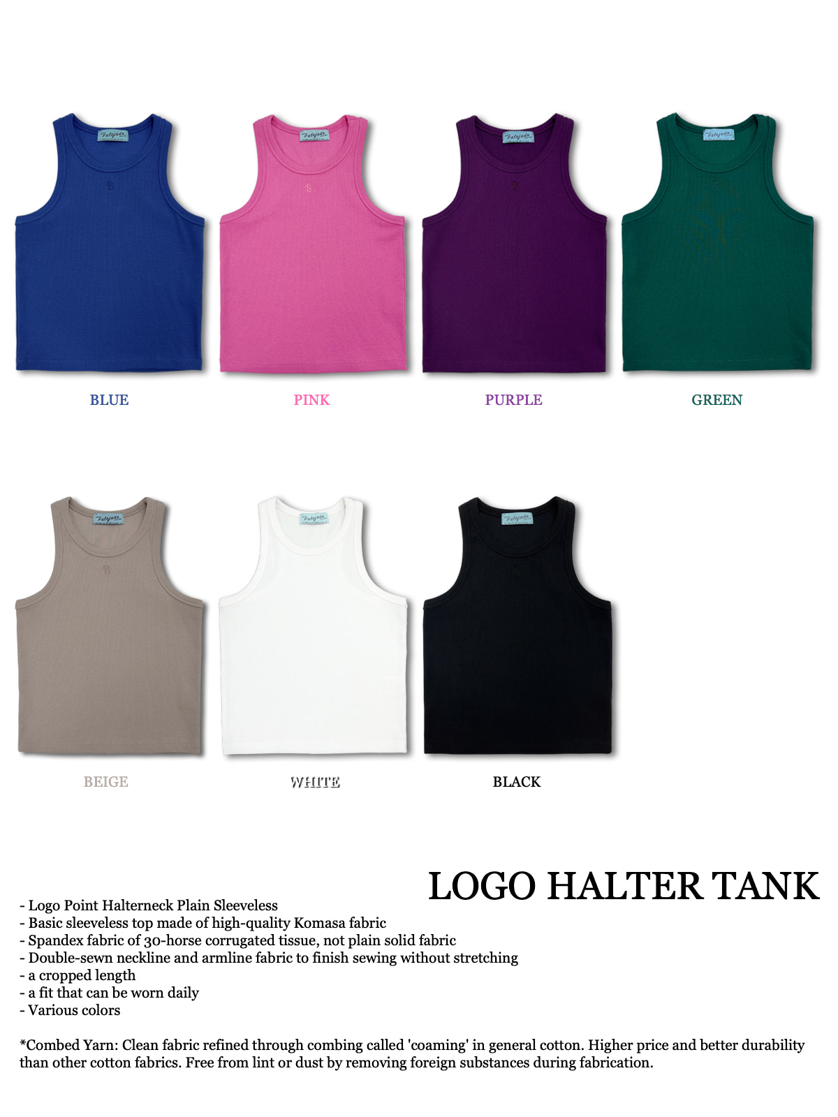 Logo Halter Tank