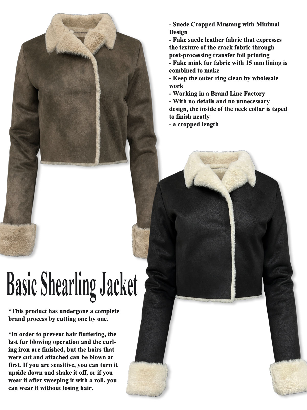 Basic Shearling Jacket